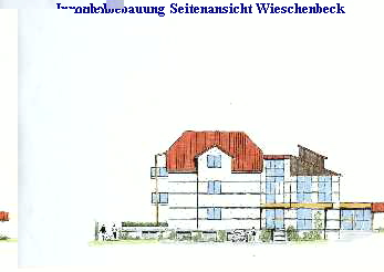 Innenbebauung Seitenansicht Wieschenbeck